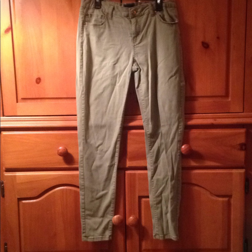 Green pants